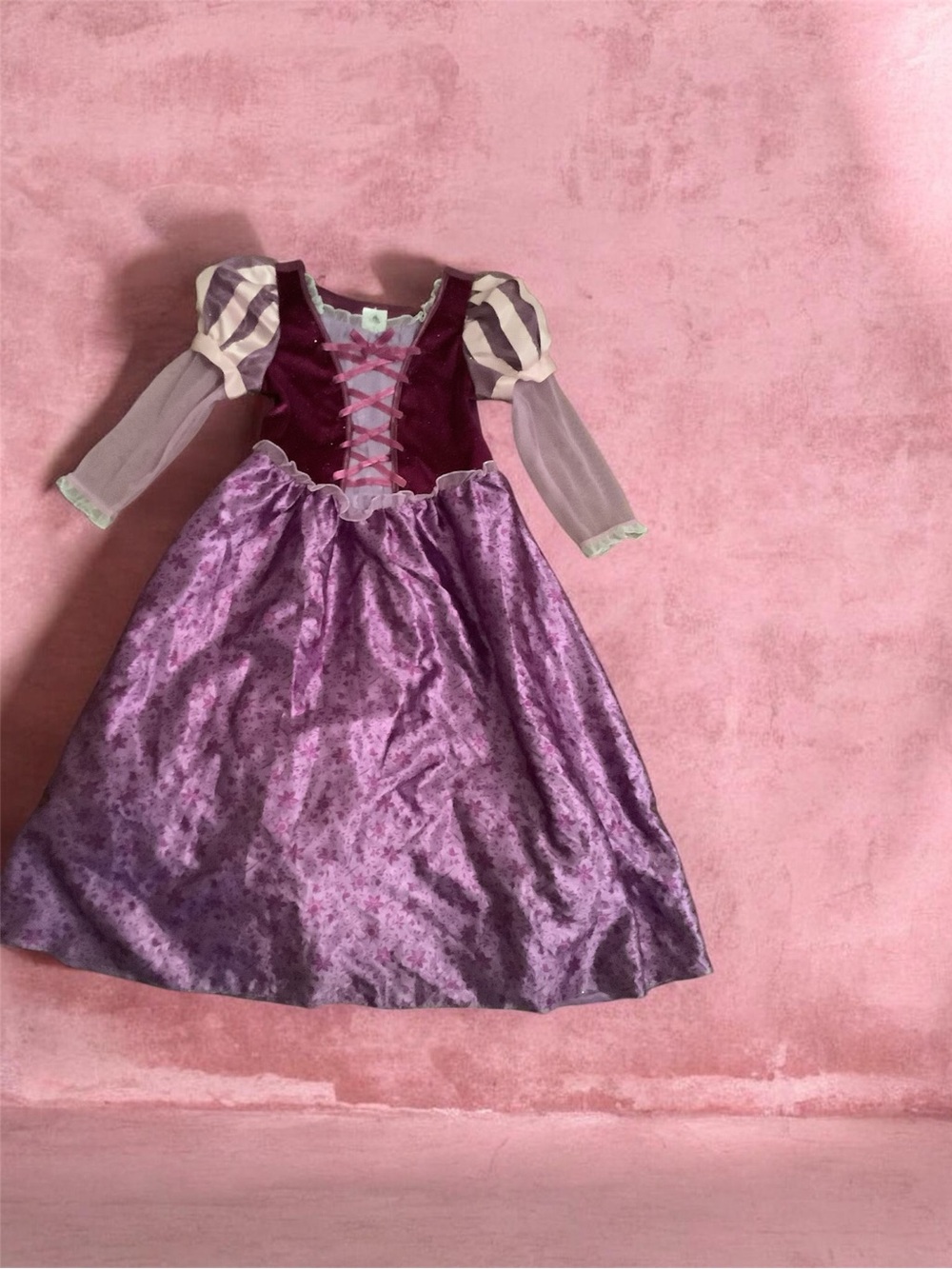 Disney Purple and Pink Rapunzel Dress Costume sz 9-10